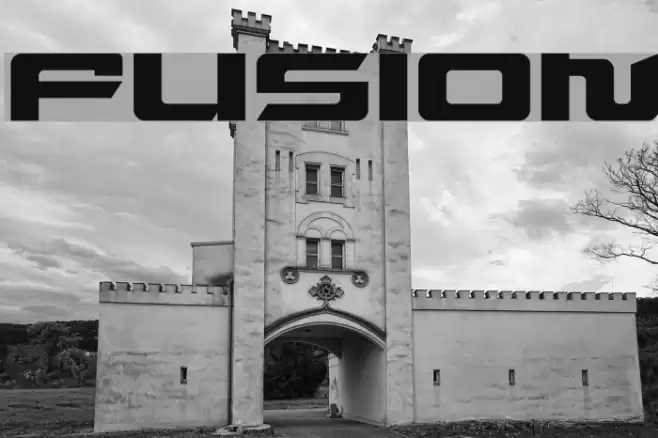 Fusion Font examples