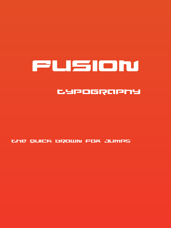 Fusion Poster