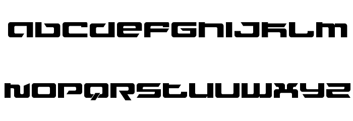 Fusion Font LOWERCASE