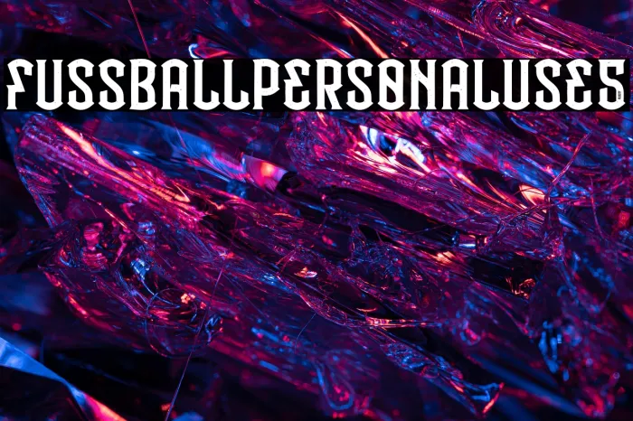 Fussball Personal Use 5 Example 1