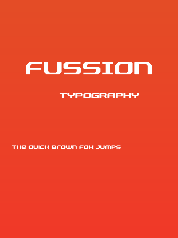 Fussion Poster