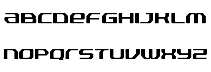 Fussion Font LOWERCASE