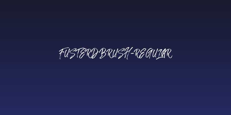 FusterdBrush-Regular Social Header