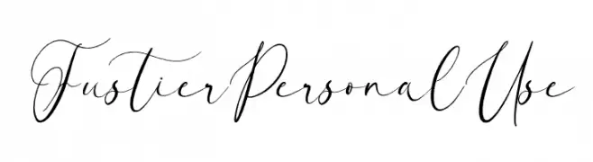 Fustier Personal Use  नि: शुल्क फ़ॉन्ट्स डाउनलोड