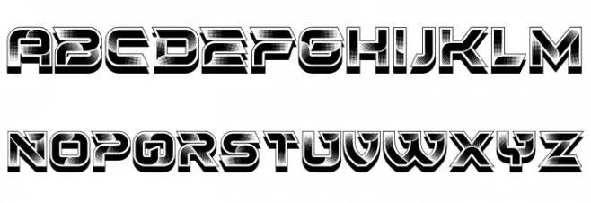 Fusto Regular 字体 大写