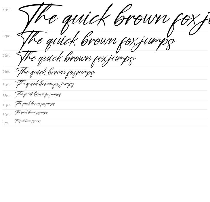 Futerdam Knight Italic Waterfall