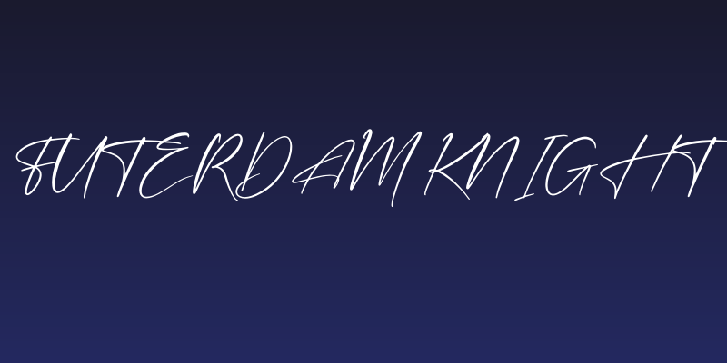Futerdam Knight Social Header