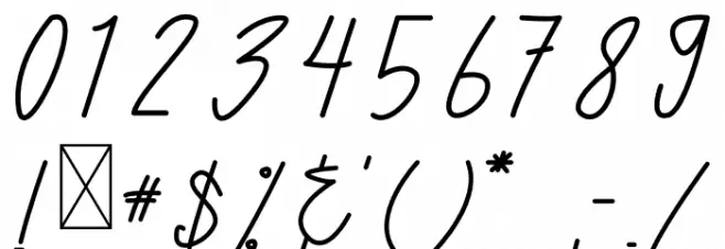 Futharic Script Font OTHER CHARS