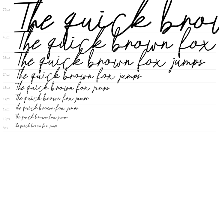 Futharic Script Waterfall