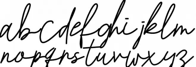 Futharic Script Font Litere mici