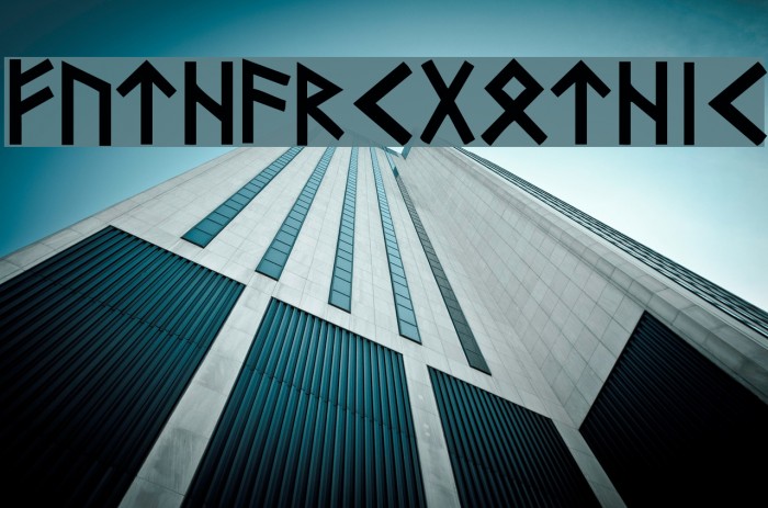 Futhark-Gothic Example 2
