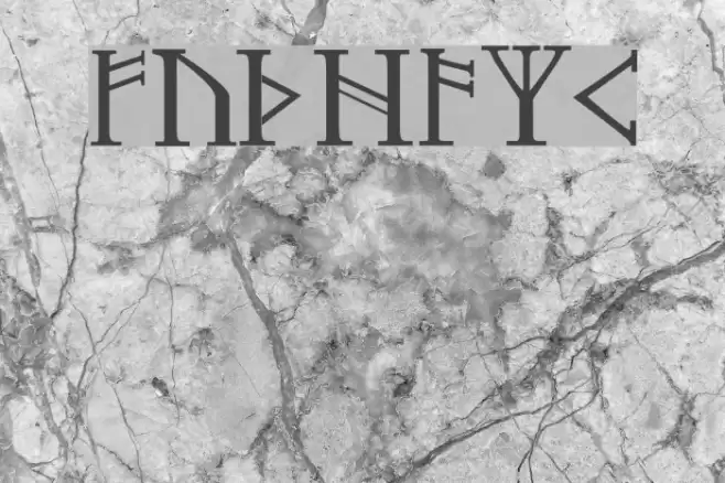Futhark Font examples