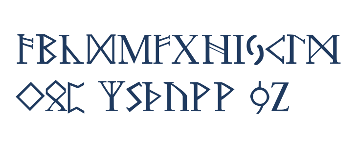 Futhark Lowercase
