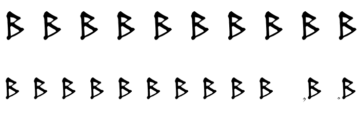 Futharken Font OTHER CHARS