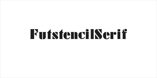 FutstencilSerif Logo