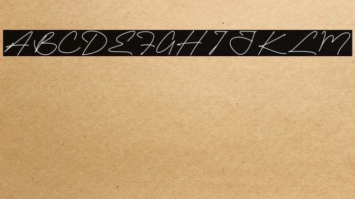 Futturistica Signature Regular Example 3