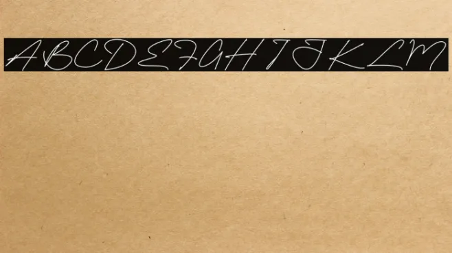Futturistica Signature Regular Example 3