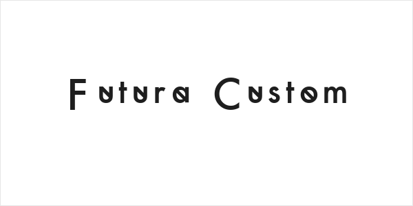 Futura Custom Logo