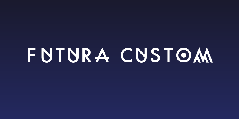 Futura Custom Social Header