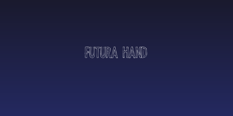 Futura Hand Social Header