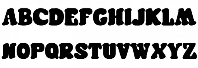 Futura Rounded फ़ॉन्ट अपरकेस
