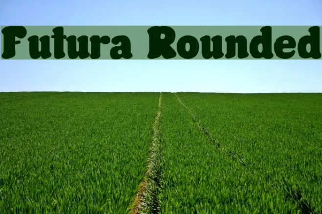 Futura Rounded Example 1