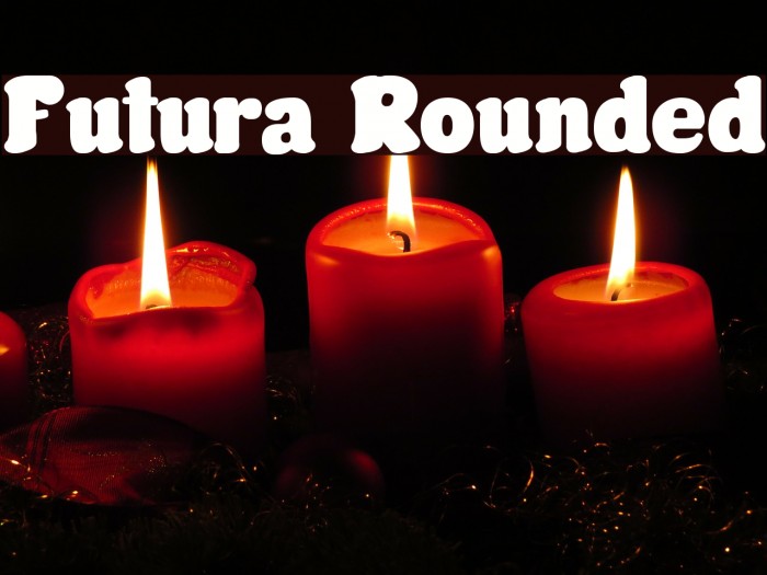 Futura Rounded Font examples