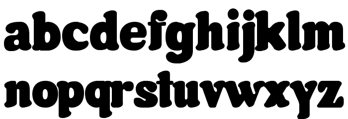 Futura Rounded Font LOWERCASE