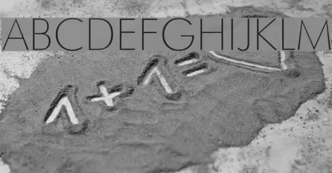 Futura Thin Font examples