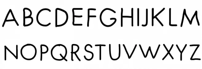FuturaHandwritten Fonte MAIÚSCULAS