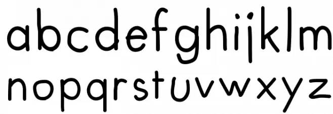 FuturaHandwritten Fuentes MINÚSCULAS