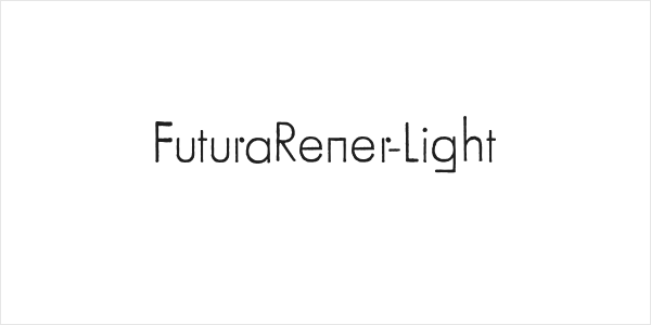 FuturaRener-Light Logo