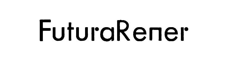 FuturaRener  フリーフォントのダウンロード