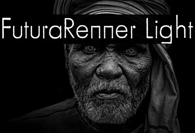 FuturaRenner Light Font examples