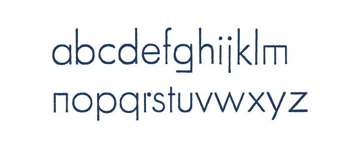 FuturaRenner Light Lowercase