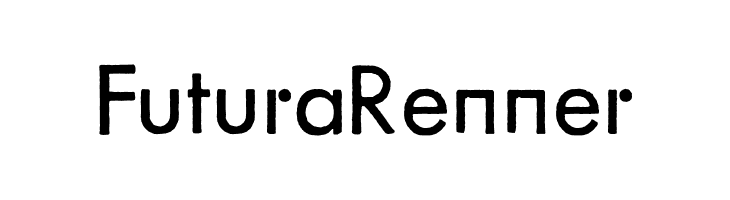 FuturaRenner  Скачать бесплатные шрифты