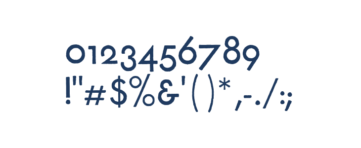 FuturaRenner Other Characters