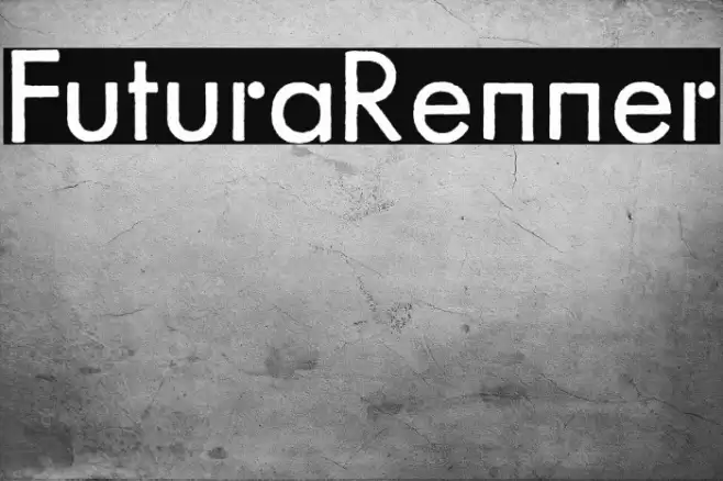 FuturaRenner Font examples