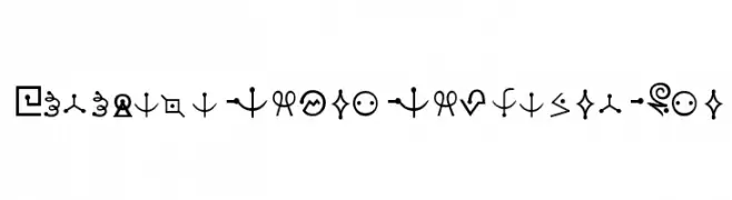 Futurama-Alien-Alphabet-One  Free Fonts Download