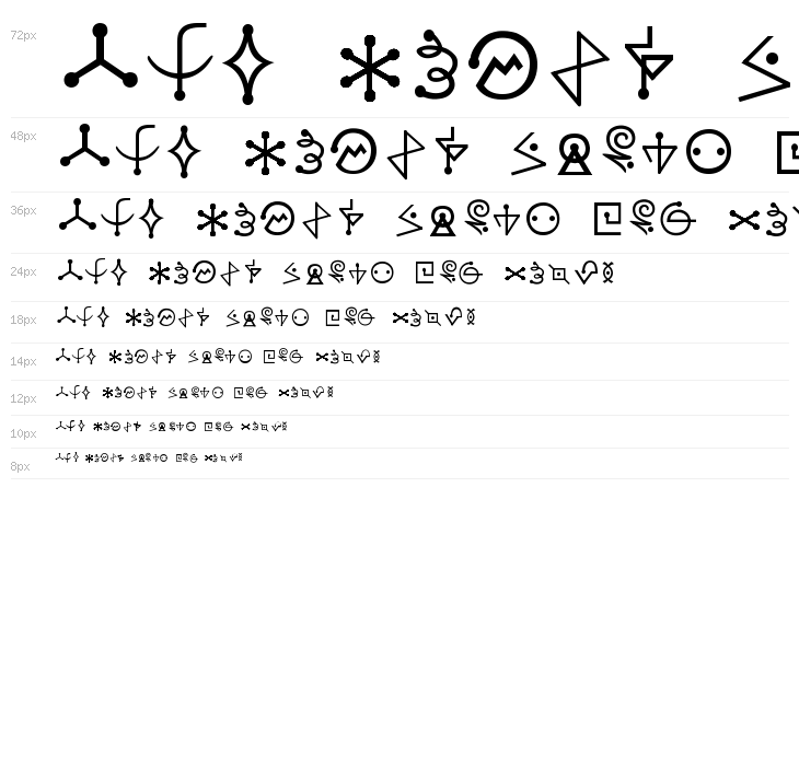 Futurama-Alien-Alphabet-One Waterfall