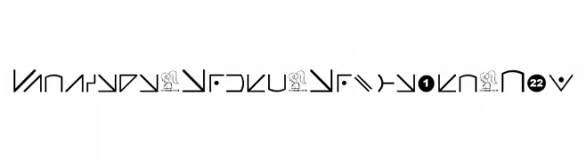 Futurama-Alien-Alphabet-Two  Free Fonts Download