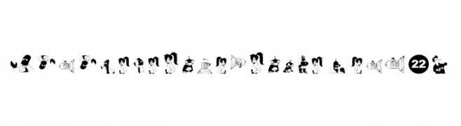 Futurama-Alien-Alphabet-Two  免费字体下载