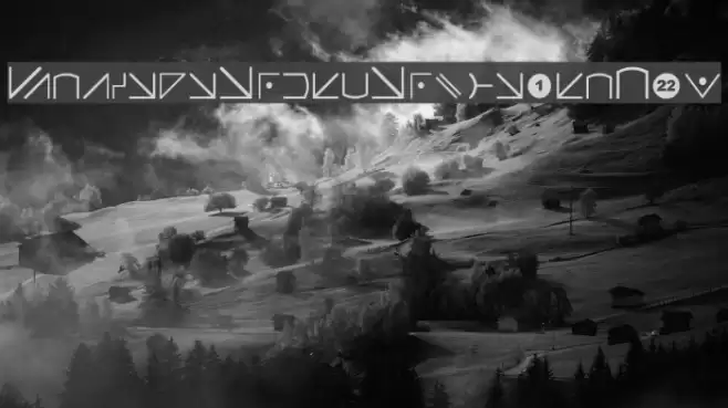 Futurama-Alien-Alphabet-Two Font examples