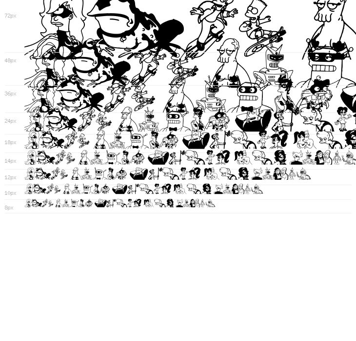 Futurama All Hail The Hypnotoad Waterfall