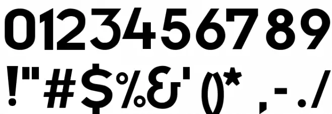 Futurama Bold Font Font Alte caractere