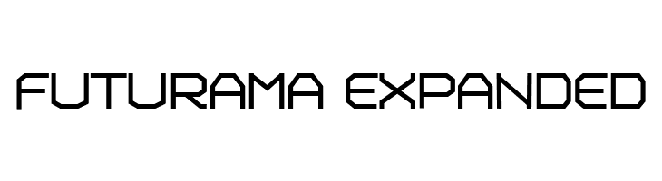 Futurama Expanded  Descarca Fonturi Gratis