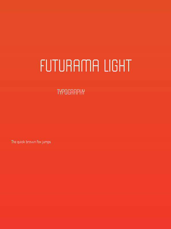 Futurama Light Poster