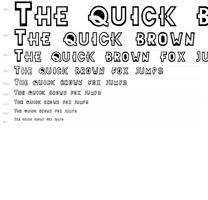 Futurama-Title-Font Waterfall