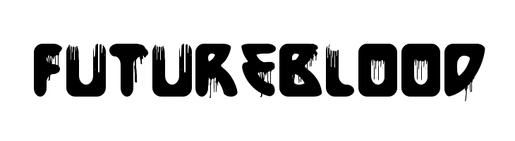 Future Blood  font caratteri gratis