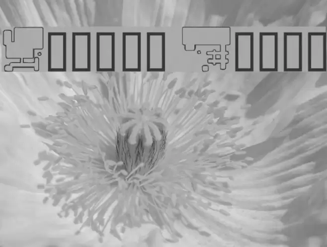 Future Boxes Font examples